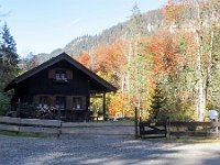 Herbst-OA-grenzverkehr-4 : Allgäu, Allgäu Herbst 2012, Breitachklamm Eingang über Gashaus Hörnlepass nach Rizlern und über Freibergsee, Kleiner Grenzverkehr, MTB, Oberstdorf, Skiflugschanze und Fellhornbahn Talststation zurück nach Agathazell