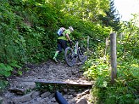 Aufstieg zum Gerachtssattel