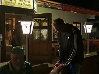 Ausklang des Tages nach 95,0 km und fast 1.700 HM bei Tante Paula in Burgberg