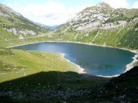 Blick auf den Formarinsee : MTB, Transalp, Transalp 2008