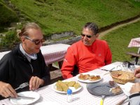 mal wieder eine kleine Rast : MTB, Transalp, Transalp 2008
