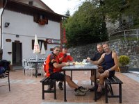 hier übernachten wir auf dem Weg zum Passo Crocce Domini : MTB, Transalp, Transalp 2008