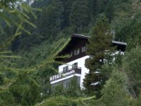 Unser Startpunkt, die Dominikushütte am Schlegeisspeicher : 1. Tag, MTB, Transalp, Transalp 2009