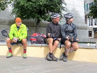Rast auf dem Kirchplatz : 4. Tag, MTB, Transalp, Transalp 2013