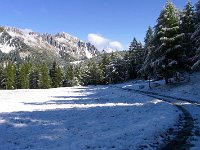 hier kommen wir langsam über die Schneefallgrenze : 8. Tag, MTB, Transalp, Transalp 2013