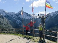 vor dem Rifugio Conseria : 8. Tag, MTB, Transalp, Transalp 2013