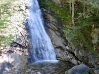 ein kleiner Wasserfall am Wegesrand : 8. Tag, MTB, Transalp, Transalp 2013