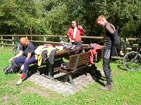 endlich angenehme Themperaturen : 8. Tag, MTB, Transalp, Transalp 2013