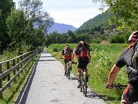 auf dem Radweg zum Kaiserjäger Weg : 8. Tag, MTB, Transalp, Transalp 2013