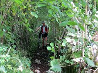 Klaus und Thomas haben auch an der Socia schöne Pfade : 4.Tag, MTB, Transslovenia 2014