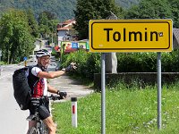 unser heutiges Tagesziel haben Klaus und Thomas schon erreicht : 4.Tag, MTB, Transslovenia 2014