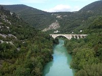 Brücke über die Socia bei Solkan : 05. Tag, 5.Tag, MTB, Tolkan nach Solkan, Transalp, Transalp 2012, Transslovenia 2014