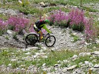 Udo auf dem Trail : Gsteig Moustiers, MTB, Transalp, Transalp 2015