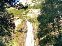 Wasserfall hinter unserer Unterkunft in Vernayaz : Gsteig Moustiers, MTB, Transalp, Transalp 2015