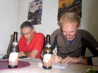Klaus dokumentiert die wichtigsten Ereignisse des Tages : Gsteig Moustiers, MTB, Transalp, Transalp 2015