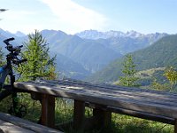 auch hier haben wir schöne Aussichten in die Berge der Westalpen