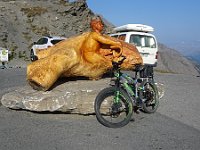 geschafft, höchster Punkt der diesjährigen Tour