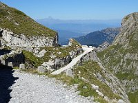 ein sehr gut ausgebauter Teil der Grenzkammstrasse : MTB, Transalp, Transalp 2019