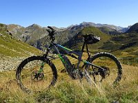 Thomas Bike vor super Kulisse : MTB, Transalp, Transalp 2019
