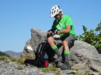 kleine Pause zum Einkehren fehlen hier die Möglichkeiten : MTB, Transalp, Transalp 2019